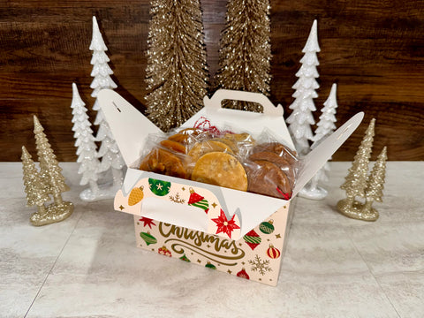 #501 Red & Green Merry Christmas Gable Box