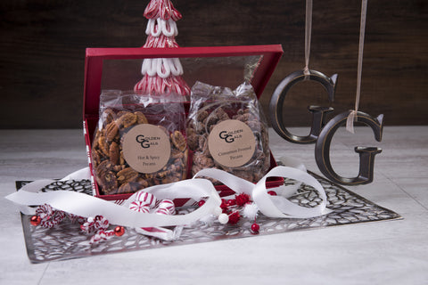 #501 Red & White Stripped Rectangle Window Box