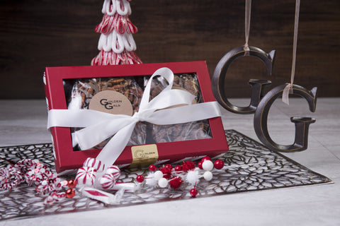 #501 Red & White Stripped Rectangle Window Box